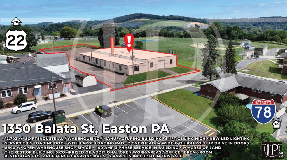 Primary Photo Of 1350 Balata St, Easton Warehouse For Sale