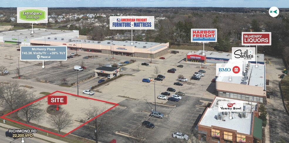 Primary Photo Of 1700 Richmond Rd, Mchenry Restaurant For Lease