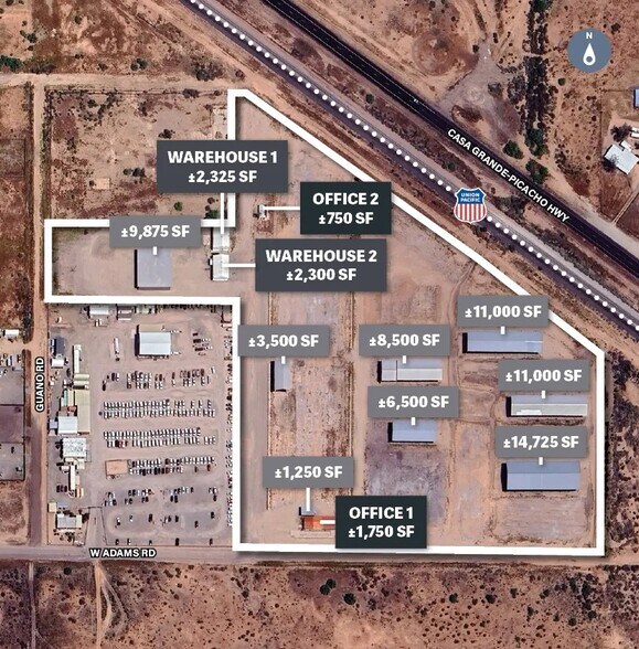 More Photos Of 6553 S Guano Rd, Eloy Warehouse For Sale