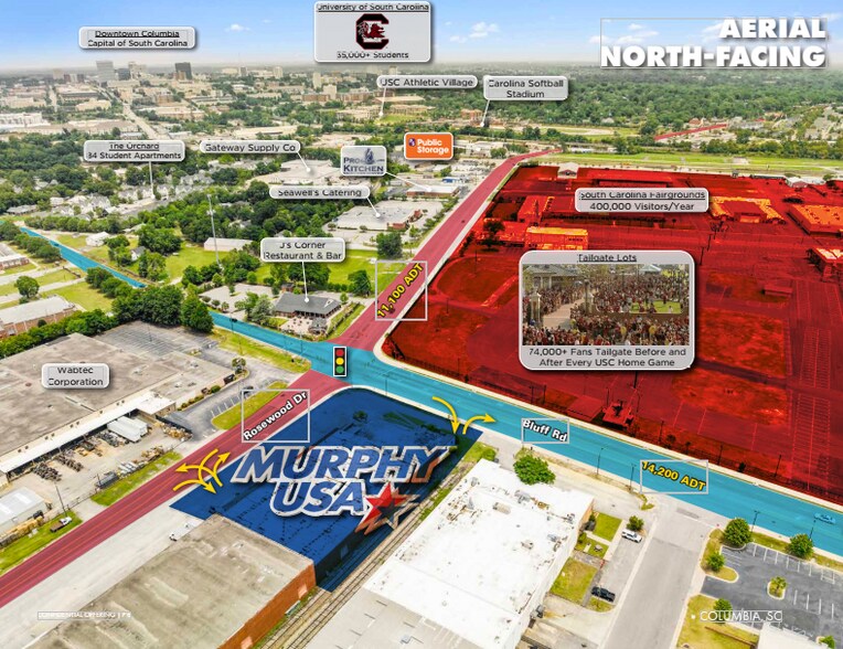 More Photos Of 711 Bluff Rd, Columbia General Retail For Sale