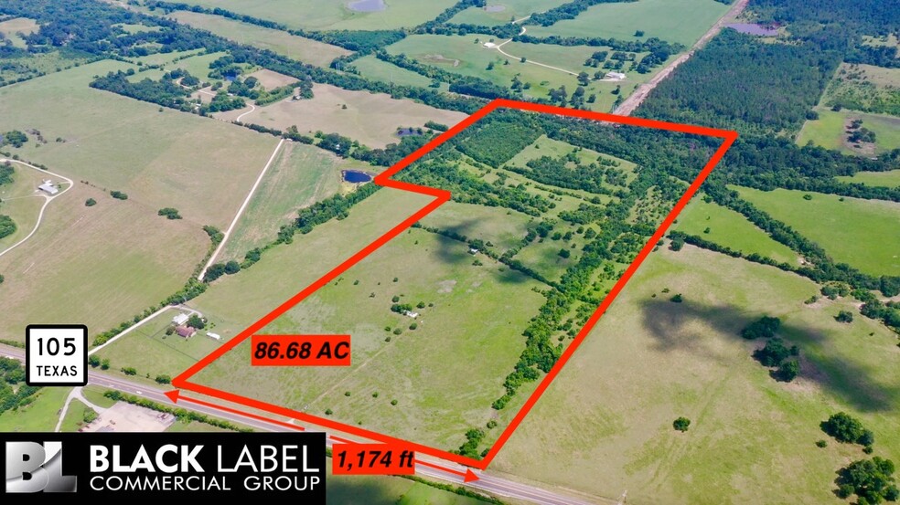 Primary Photo Of 17002 TX-105, Plantersville Land For Sale