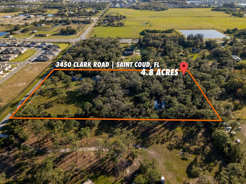 Primary Photo Of 3450 Clark Rd, Saint Cloud Land For Sale