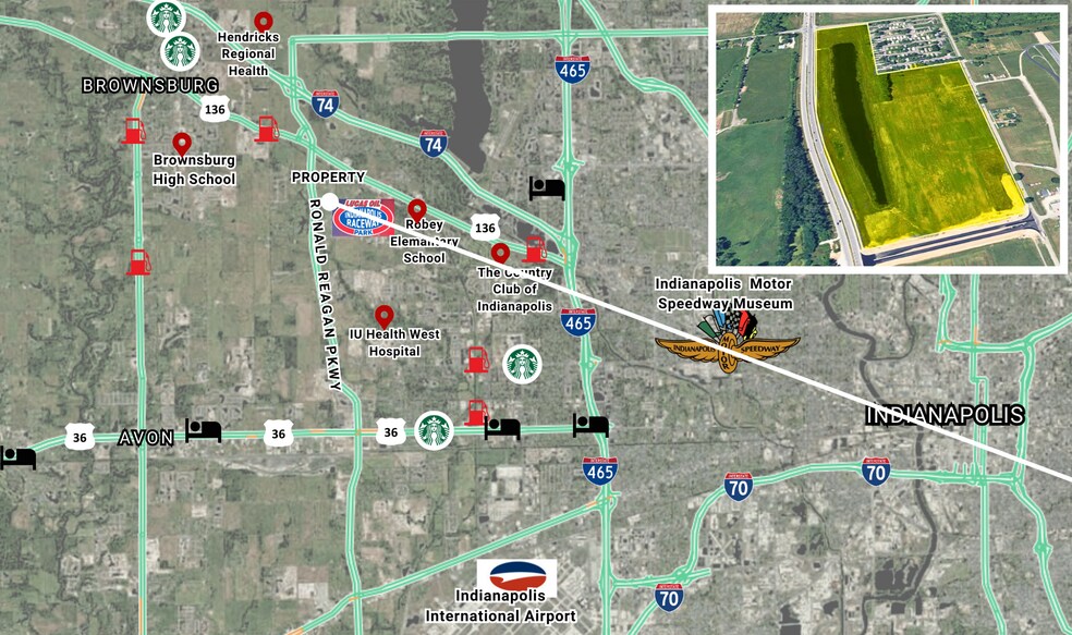 More Photos Of Ronald Reagan Pky, Brownsburg Industrial For Sale
