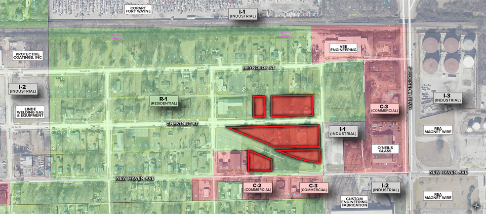 More Photos Of 3703 Chestnut St, Fort Wayne Land For Sale