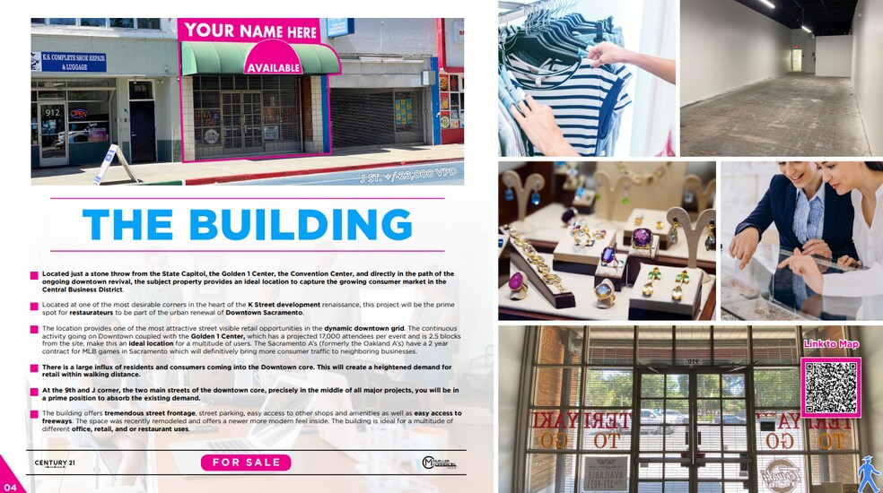 More Photos Of 910 J St, Sacramento Storefront For Sale