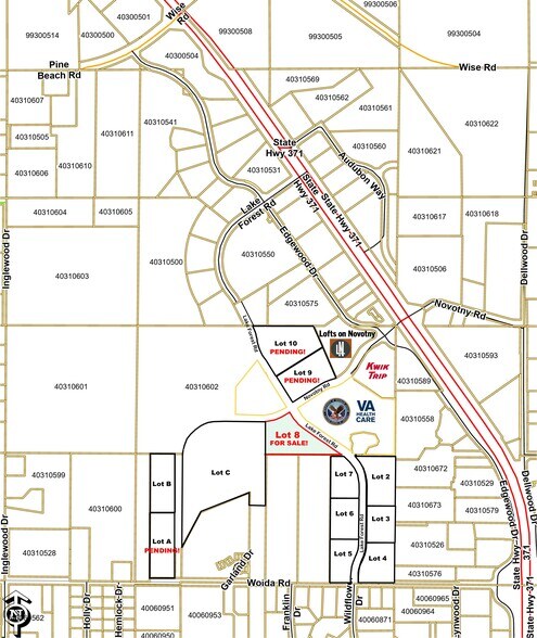 More Photos Of Novotny Rd/Lake Forest Rd rd, Baxter Land For Sale