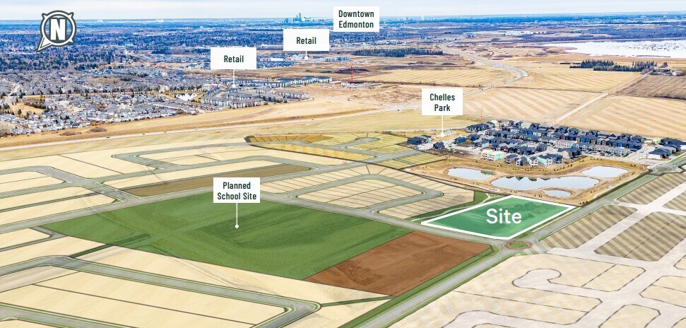 Primary Photo Of Chérot Blvd @ Chanter Avenue, St. Albert Land For Sale