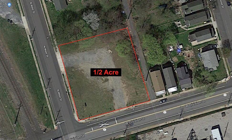 More Photos Of 517 W Division St, Dover Land For Lease