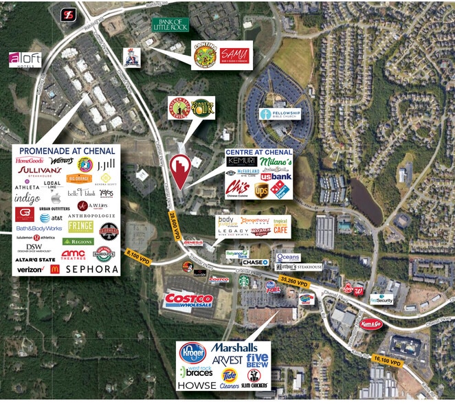 More Photos Of 17200 Chenal Pky, Little Rock Unknown For Lease