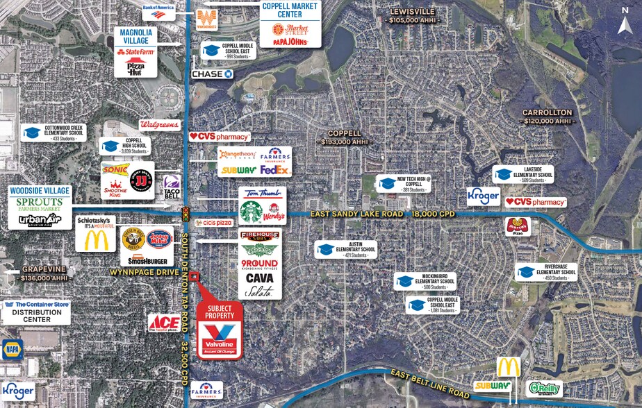 More Photos Of 254 S Denton Tap Rd, Coppell Auto Repair For Sale