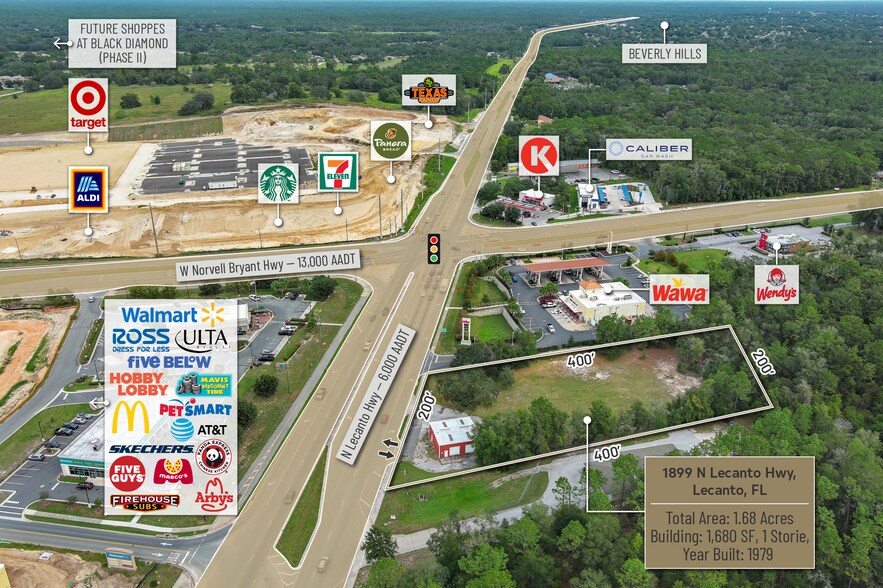 More Photos Of 1899 N Lecanto Hwy, Lecanto Land For Sale