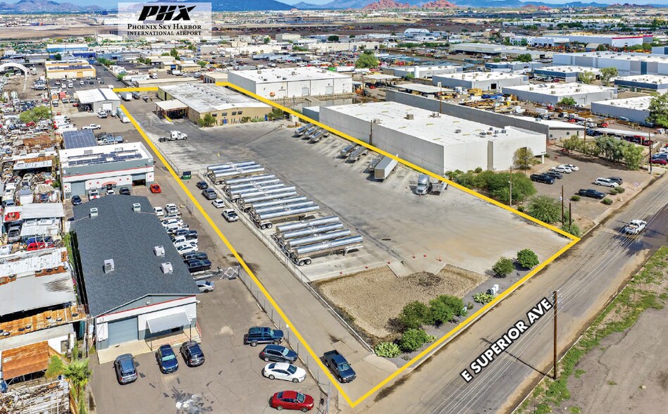 Primary Photo Of 4040 E Superior Ave, Phoenix Warehouse For Lease