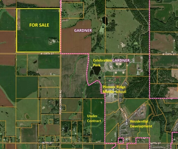 More Photos Of 15780 Four Corners Rd, Gardner Land For Sale