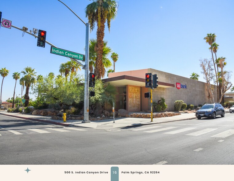More Photos Of 500 S Indian Canyon Dr, Palm Springs Bank For Sale