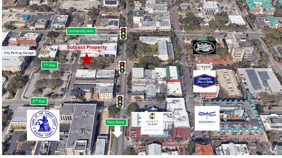 More Photos Of 10-18 SW 1st Ave, Gainesville Storefront For Lease