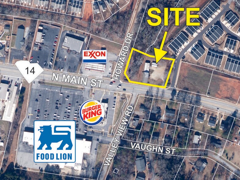 Primary Photo Of 1090 N Main St, Fountain Inn Land For Sale