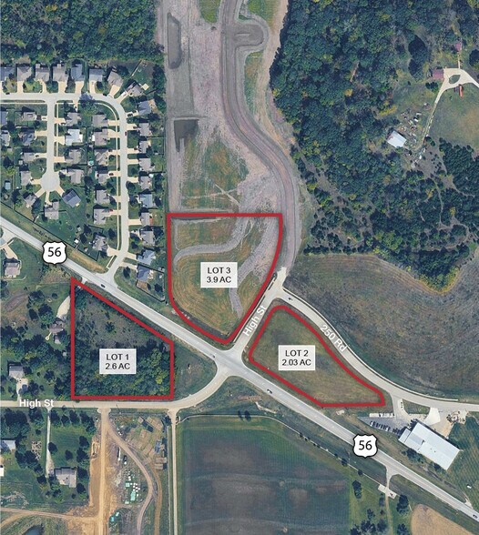 Primary Photo Of High St @ Hwy 56, Baldwin City Land For Sale