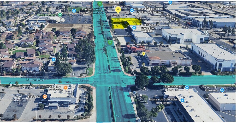 More Photos Of 4651 E Holt Blvd, Montclair Freestanding For Sale