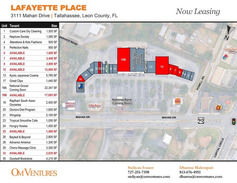 More Photos Of 3111 Mahan Dr, Tallahassee Unknown For Lease