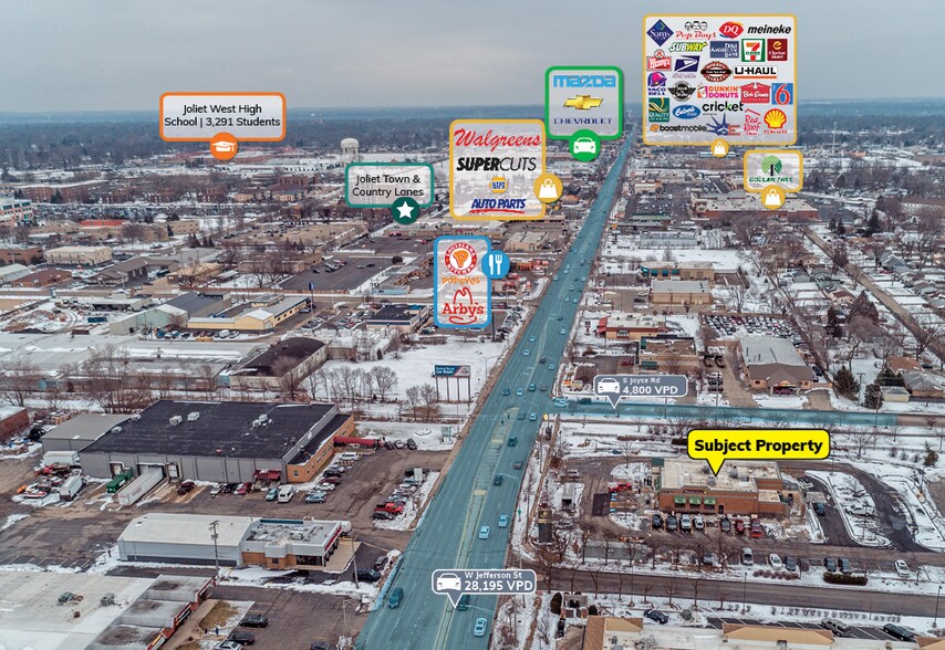 More Photos Of 2400 W Jefferson St, Joliet Restaurant For Sale