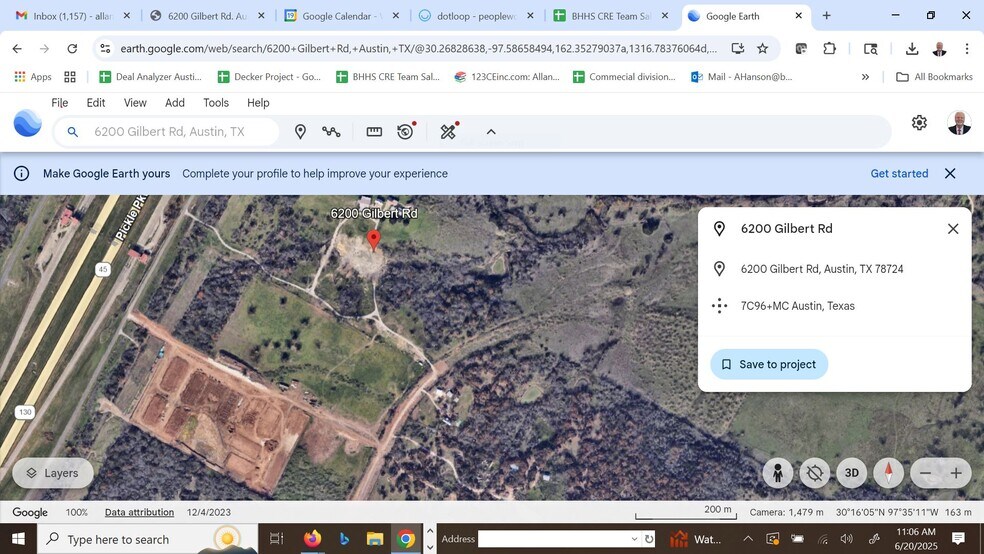 More Photos Of 6200 Gilbert Rd, Austin Land For Sale