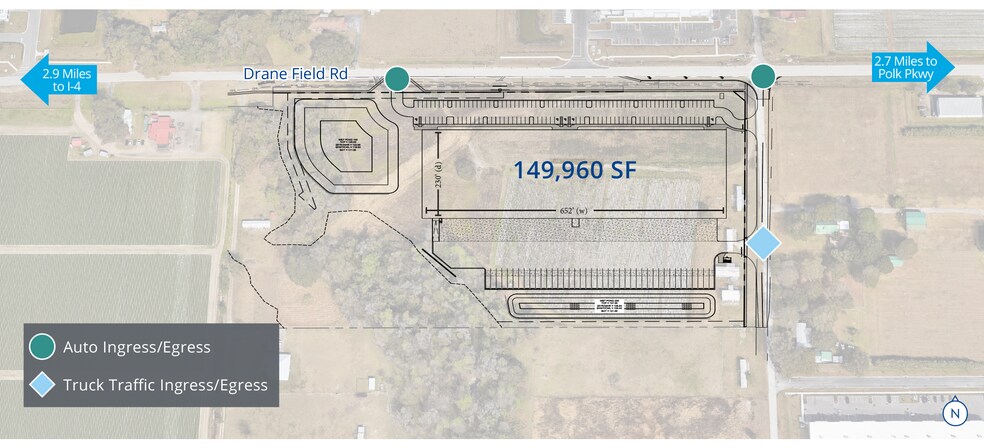 More Photos Of 3825 Hamilton Rd, Lakeland Warehouse For Lease