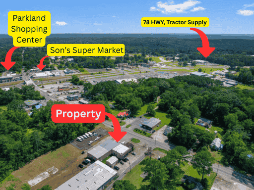 More Photos Of 224 AL-195, Jasper Storefront Retail Office For Sale