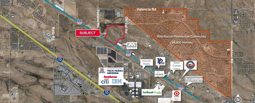 More Photos Of Old Vail Commerce Center, Tucson Unknown For Lease