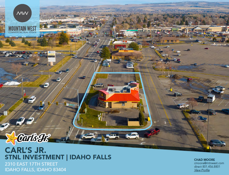 Primary Photo Of 2310 E 17th St, Idaho Falls Fast Food For Lease