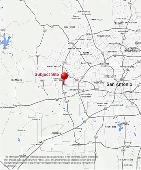 More Photos Of Texas 1604 Loop, San Antonio Land For Lease