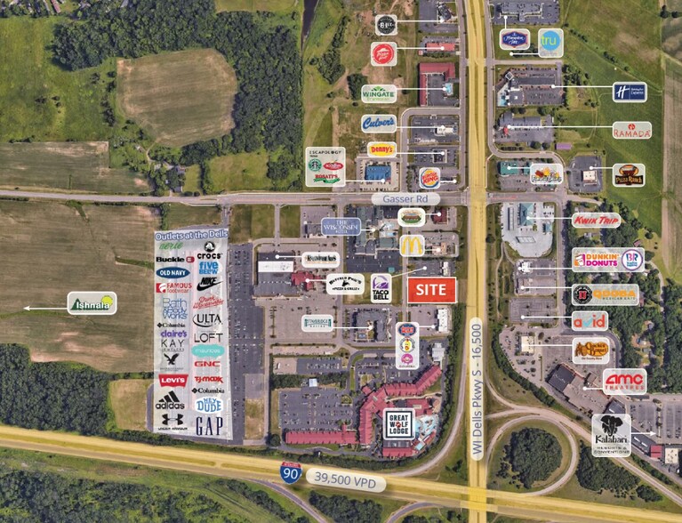 Primary Photo Of , Wisconsin Dells General Retail For Sale