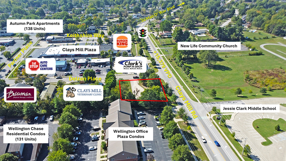 More Photos Of 3326 Clays Mill Rd, Lexington Land For Lease