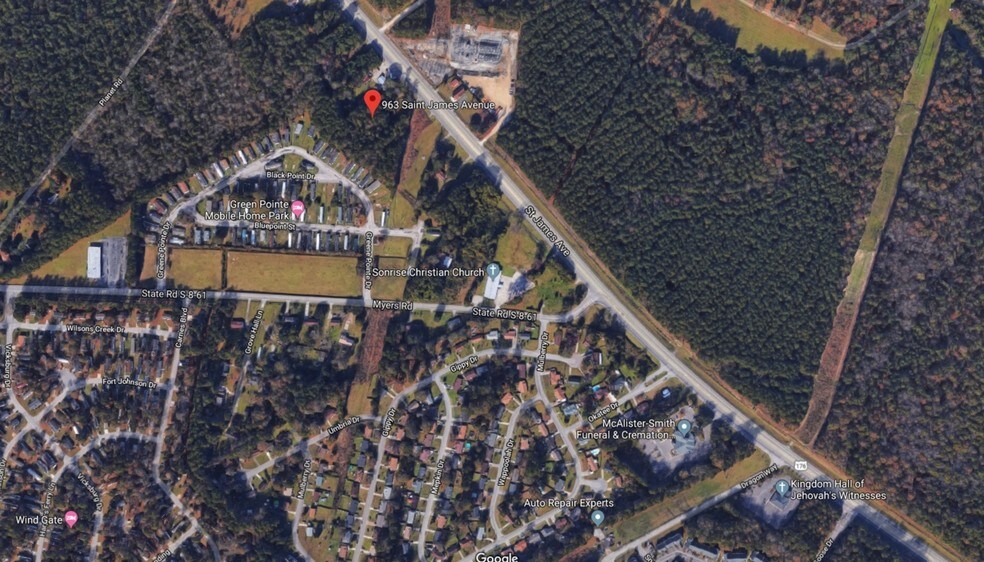 More Photos Of 963 Saint James Ave, Summerville Land For Sale