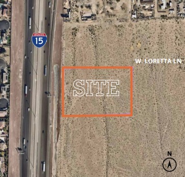 Primary Photo Of I15 & SWC of Loretta Ln, Las Vegas Land For Sale