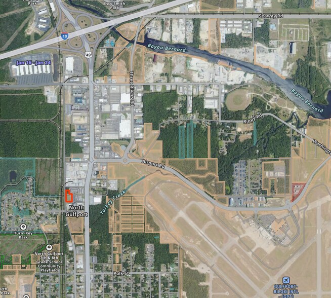 Primary Photo Of Old Highway 49 @ Jeremy Road, Gulfport Land For Sale