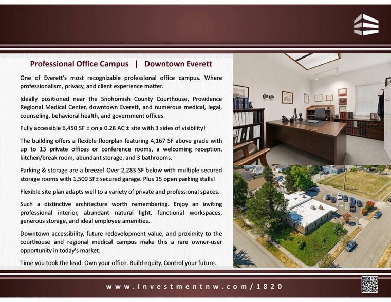 More Photos Of 1820 32nd St, Everett Office For Sale