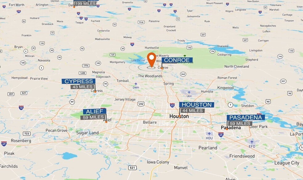 More Photos Of 5030 Davis st, Conroe Land For Sale