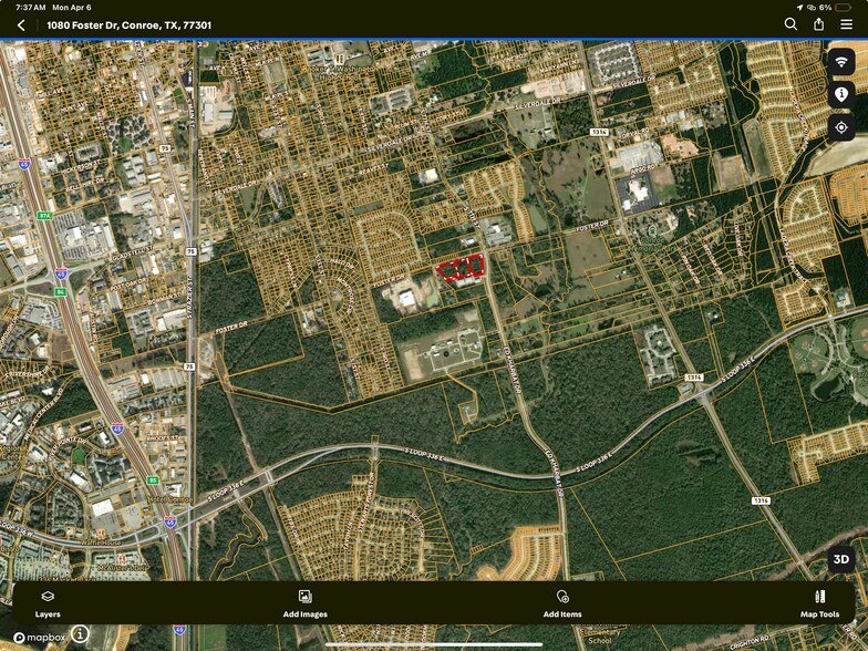 Primary Photo Of 1080 Foster Drive, Conroe Land For Sale