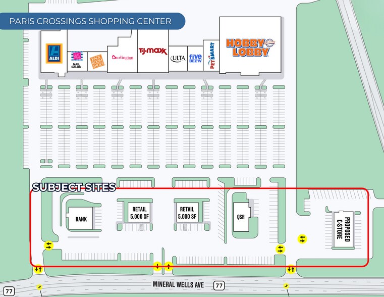 More Photos Of 800 Mineral Wells ave, Paris Land For Lease