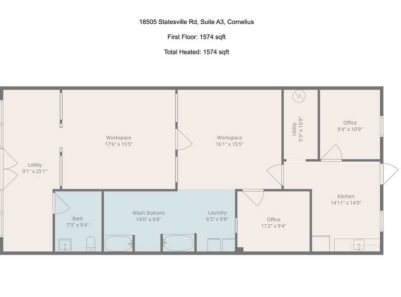 More Photos Of 18505 Statesville Rd, Cornelius Office For Sale