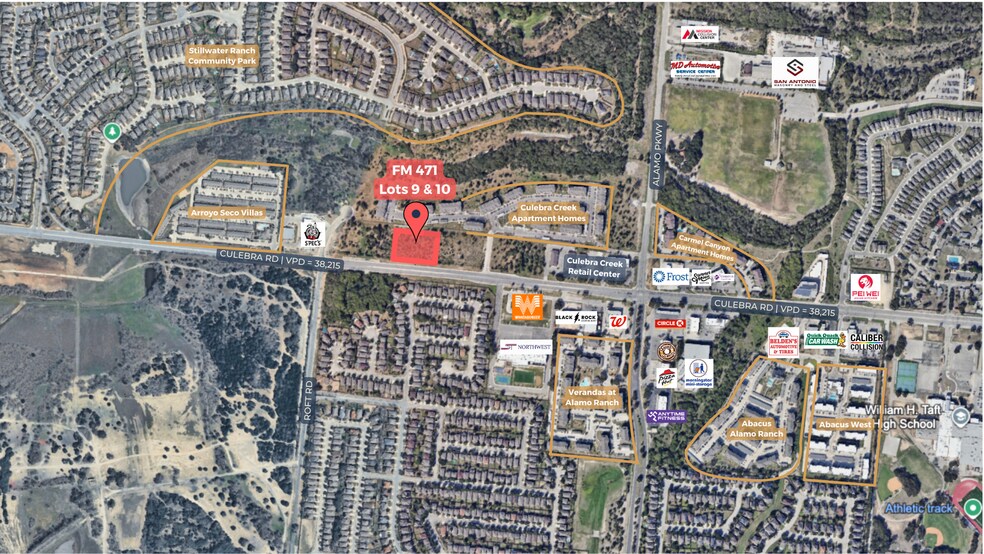 Primary Photo Of Culebra Road and Alamo Parkway, San Antonio Land For Sale