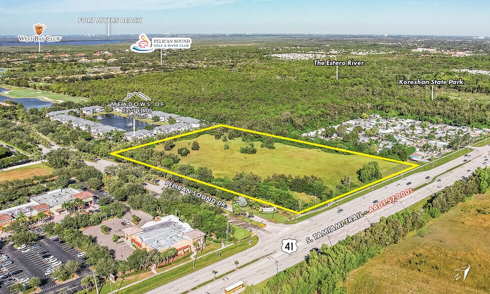 More Photos Of 21681 Pelican Sound Drive, Estero Land For Sale