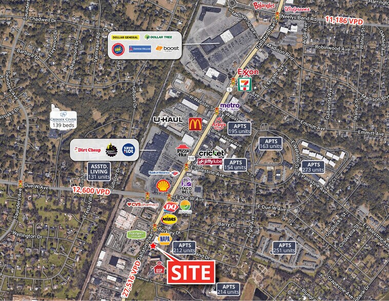 More Photos Of 1221 Gallatin Pike S, Madison Fast Food For Sale