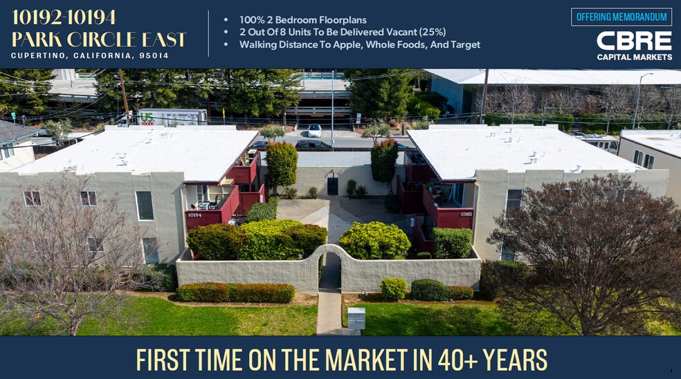 Primary Photo Of 10192-10194 Park Cir E, Cupertino Apartments For Sale