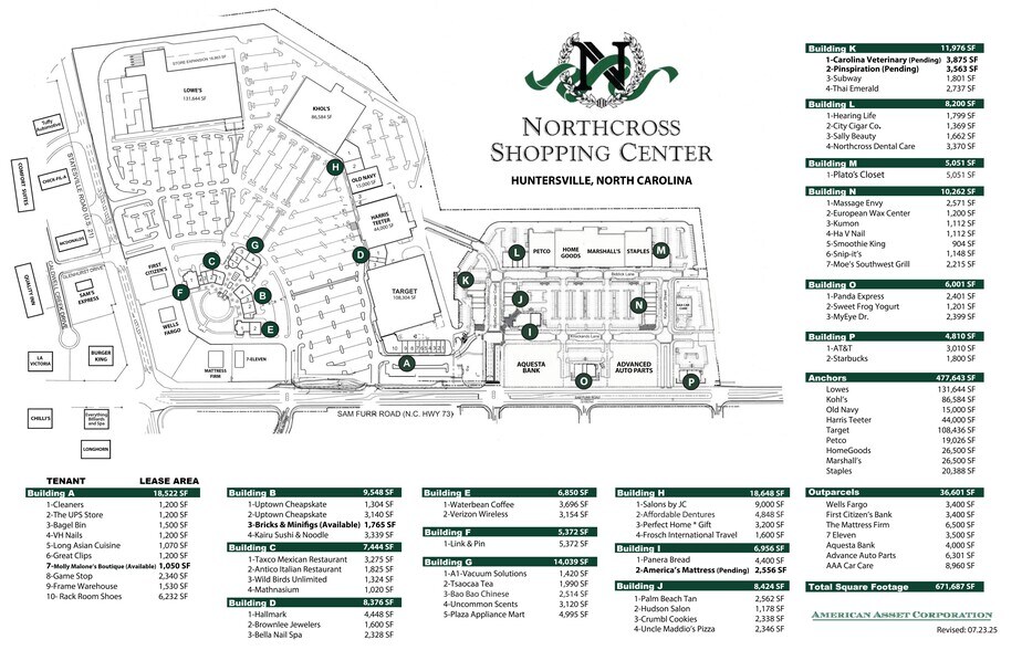 More Photos Of 9645-9759 Sam Furr Rd, Huntersville Unknown For Lease