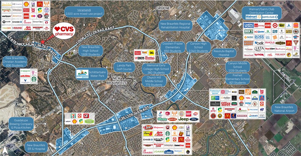 More Photos Of 1910 W State Highway 46, New Braunfels Drugstore For Sale