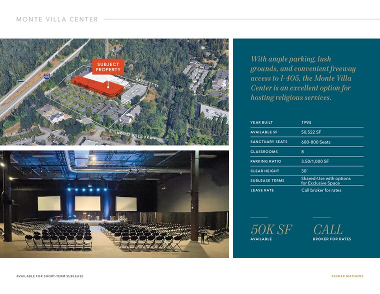 More Photos Of 3301 Monte Villa Pky, Bothell Research And Development For Lease