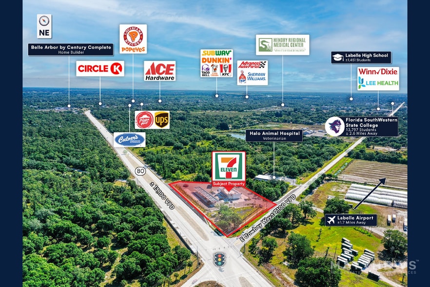 More Photos Of 1350 Cowboy way, LaBelle Convenience Store For Sale