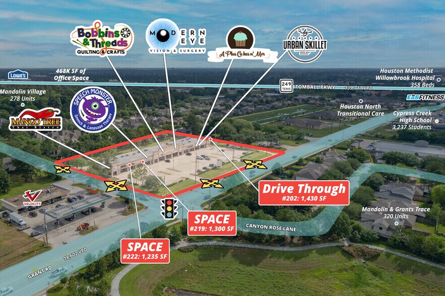 More Photos Of 10130 Grant Rd, Houston Unknown For Lease