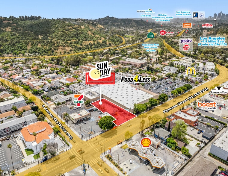 More Photos Of 5128 N Figueroa St, Los Angeles Carwash For Sale